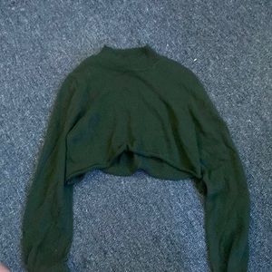 crop long sleeve forever 21 top